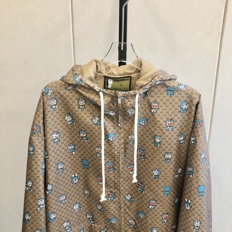 大人気!!新色 DORAEMON x グッチ コラボ★ナイロン GG ジャケット コピー guu79217